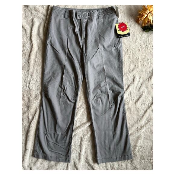 Woolrich Womens Montevallo Pants Size 14 Petite Pewter - Picture 1 of 8